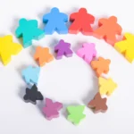 Wooden Meeple  16 x 16 x 10mm